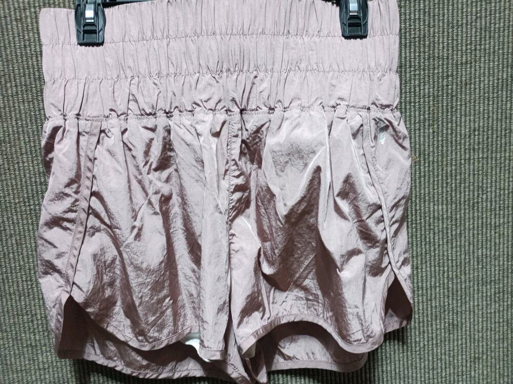 Free People Movement The Way Home Shorts Lg Mauve Pink
